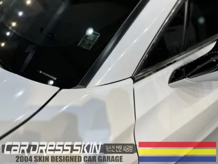 중고차 화이트랩핑 렉서스 UX250h Gloss White 랩핑 / 인천 서구