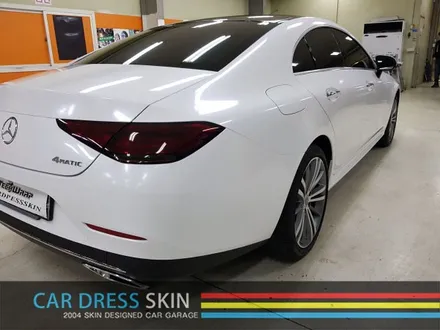 다이아몬화이트랩핑 X 신형 벤츠 C257 CLS400d X 인천 카드레스스킨 / 인천 서구