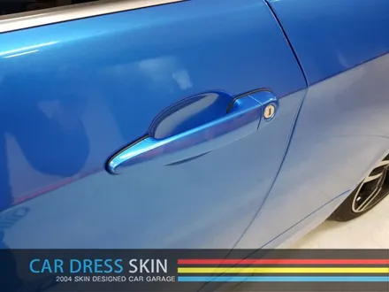 BMW 328i (E90) 컨버터블 브라이트블루메탈릭 랩핑 / 인천 서구