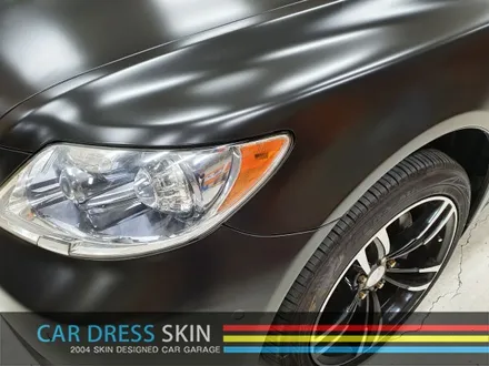 렉서스 LS600h 사틴블랙 (에이버리) 자동차 전체 래핑 / 인천 서구
