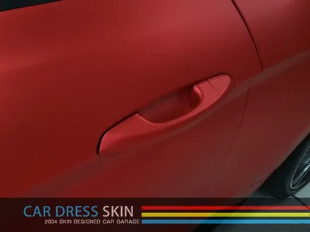 머스탱 GT 6세대 무광레드크롬 전체래핑 / 인천 서구