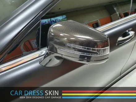 벤츠 W218 CLS63AMG 화이트▶반무광블랙(사틴블랙) 전체랩핑 / 인천 서구