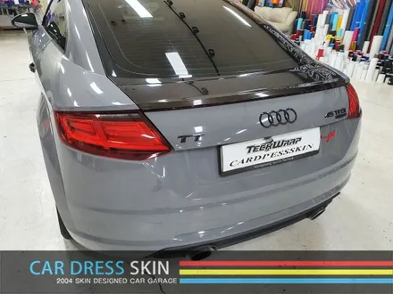 신형 Audi TT 에이버리 락그레이 전체카스킨 / 인천 서구