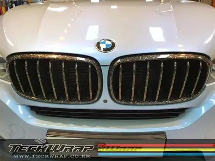 신형 BMW X5 고광택 블루카멜레온 전체랩핑 택랩(애저마야블루) + 포지드카본 포인트랩핑 / 인천 서구