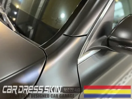 인천 벤츠 랩핑 GLC43AMG 무광(사틴)블랙 전체랩핑 / 인천 서구