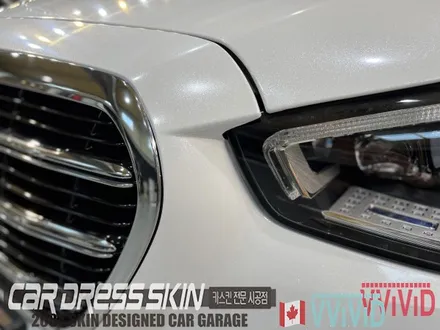 벤츠 S클래스 W223 \'다이아몬드화이트\'고광택 펄 화이트랩핑 / 인천 서구 가좌동
