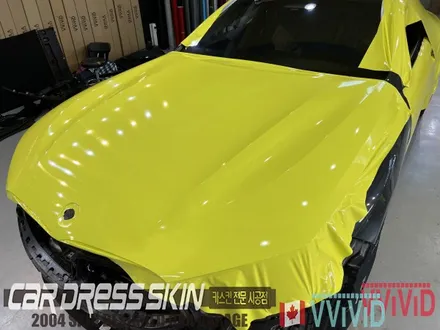 랩핑 재시공? BMW M8 기존 랩핑지 캔디레드를 제거 후 엠블런스옐로우 전체랩핑 재시공 인천 M8랩핑 / 인천 서구 가좌동