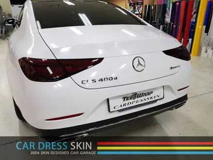 다이아몬화이트랩핑 X 신형 벤츠 C257 CLS400d X 인천 카드레스스킨 / 인천 서구