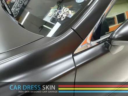 렉서스 LS600h 사틴블랙 (에이버리) 자동차 전체 래핑 / 인천 서구