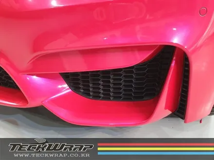 BMW M4 컨버터블 캔디핑크 핑크+레드의 화려한 조합 랩핑 / 인천 서구