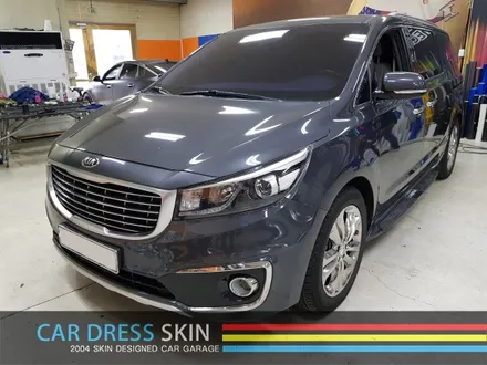 최강 패밀리 SUV 기아 올뉴카니발에 화이트 카멜레온 랩핑을?! / 인천 서구