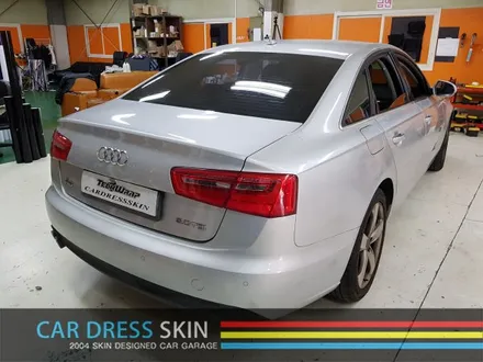 인천 자동차랩핑 Audi A6 C7 유광블랙 / 인천 서구
