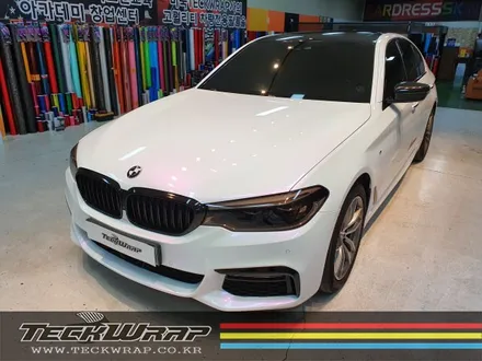 BMW G30 5시리즈 화이트카멜레온(라벤더펄) X Teckwrap(택랩) 래핑 / 인천 서구