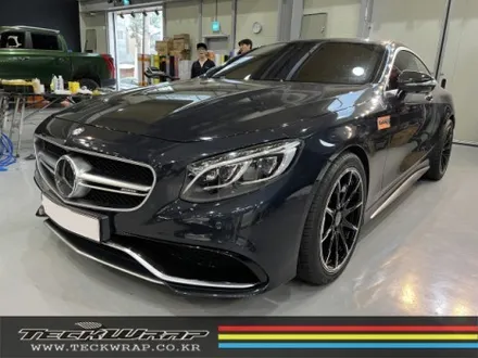 벤츠 S63AMG 오로라화이트(핑크카멜레온) 인천 벤츠랩핑 / 인천 서구