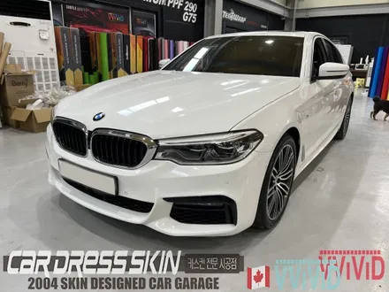 BMW G30 하이그로시루프스킨 + 실내카본랩핑 / 인천 서구 가좌동