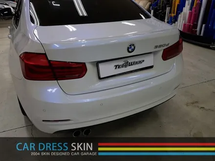 랩핑차 보험처리로 재랩핑하기 BMW 320d + 화이트카멜레온 / 인천 서구