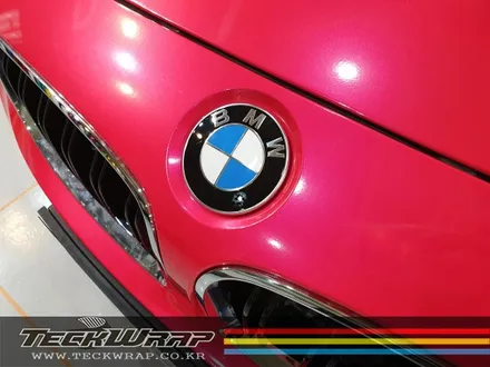 BMW M4 컨버터블 캔디핑크 핑크+레드의 화려한 조합 랩핑 / 인천 서구