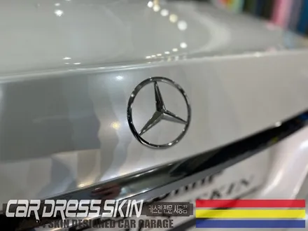 벤츠 S63AMG 실버▶진주펄(화이트펄) 전체래핑 / 인천 서구