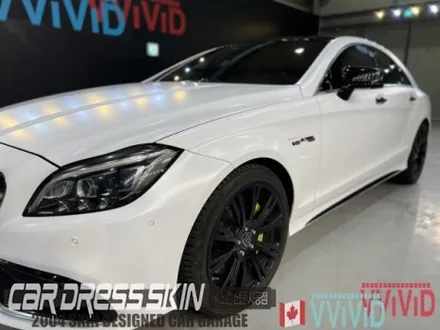 벤츠 CLS W218 63AMG \'무광화이트\' 인천랩핑 / 인천 서구 가좌동
