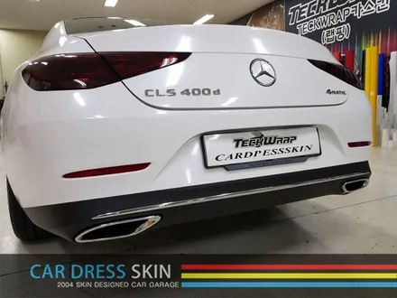 다이아몬화이트랩핑 X 신형 벤츠 C257 CLS400d X 인천 카드레스스킨 / 인천 서구