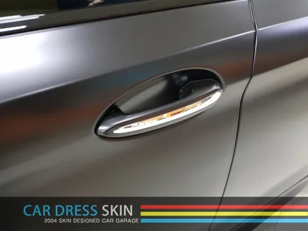 BMW G30 5시리즈 화이트▶사틴블랙 + 실버 포인트 랩핑 / 인천 서구
