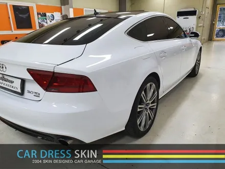 [인천자동차랩핑] Audi A7 유광화이트 전체랩핑 / 인천 서구