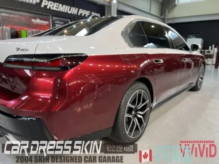 BMW 듀오톤랩핑 7시리즈 부분랩핑 상/하단 투톤랩핑 / 인천 서구 가좌동