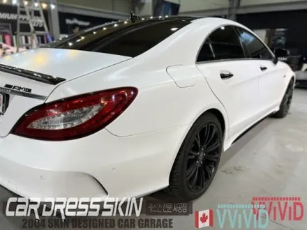 벤츠 CLS W218 63AMG \'무광화이트\' 인천랩핑 / 인천 서구 가좌동
