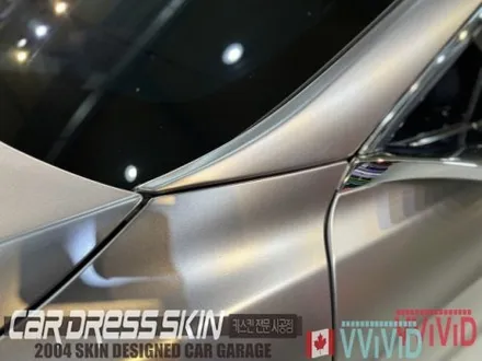 테슬라S P100D 튜닝/랩핑 \'무광건스모그그레이\' 무광크롬 전체랩핑 TeckWrap 택랩랩핑 / 인천 서구 가좌동