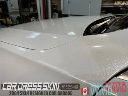 벤츠 S클래스 W223 \'다이아몬드화이트\'고광택 펄 화이트랩핑 / 인천 서구 가좌동