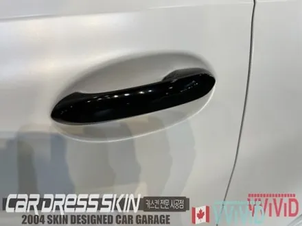 BMW X6(G06) 무광화이트 \'사틴화이트\' 크롬딜리트 전체랩핑 + 라이트필름 / 인천 서구 가좌동
