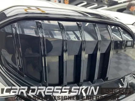 BMW520d 그릴랩핑&틴팅재시공/실내비침0%프라이버시완성 / 인천 서구 가좌동