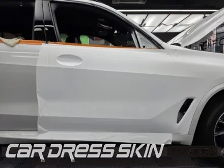 인천BMW X5 사틴화이트 전체랩핑과 블랙그릴의 완벽한 밸런스 / 인천 서구 가좌동