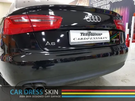 인천 자동차랩핑 Audi A6 C7 유광블랙 / 인천 서구
