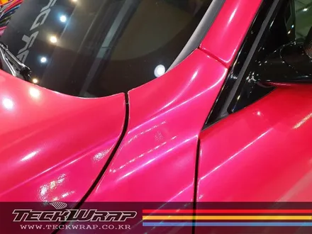 BMW M4 컨버터블 캔디핑크 핑크+레드의 화려한 조합 랩핑 / 인천 서구