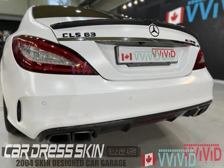 벤츠 CLS W218 63AMG \'무광화이트\' 인천랩핑 / 인천 서구 가좌동