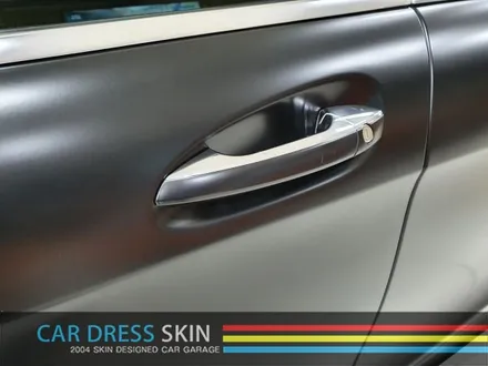 벤츠 W218 CLS63AMG 화이트▶반무광블랙(사틴블랙) 전체랩핑 / 인천 서구