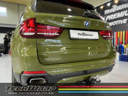 하이그로시 밀리터리 \'카키그린\' BMW X5 전체랩핑 / 인천 서구