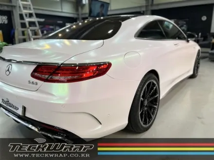 벤츠 S63AMG 오로라화이트(핑크카멜레온) 인천 벤츠랩핑 / 인천 서구
