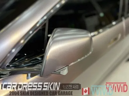 테슬라S P100D 튜닝/랩핑 \'무광건스모그그레이\' 무광크롬 전체랩핑 TeckWrap 택랩랩핑 / 인천 서구 가좌동