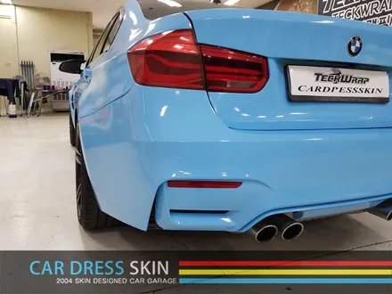 인천 자동차랩핑 BMW M3 스카이블루 3M 래핑 / 인천 서구