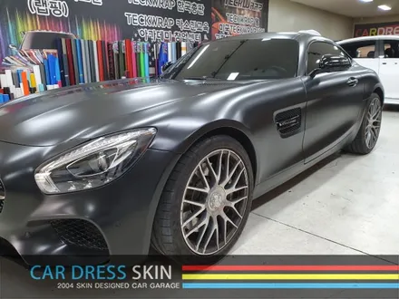 벤츠 AMG GT 사고차 완벽 복원! 판금작업으로 비용 Down 랩핑으로 컬러체인지◀ / 인천 서구