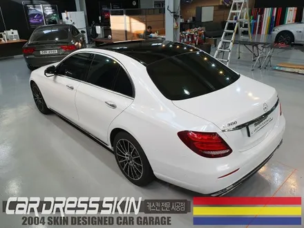 [인천자동차랩핑]벤츠 E300 다이아몬드화이트 전체래핑 / 인천 서구