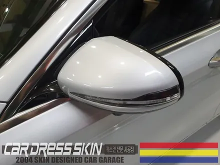 벤츠 E300 유광화이트 순정 느낌의 자동차랩핑 / 인천 서구