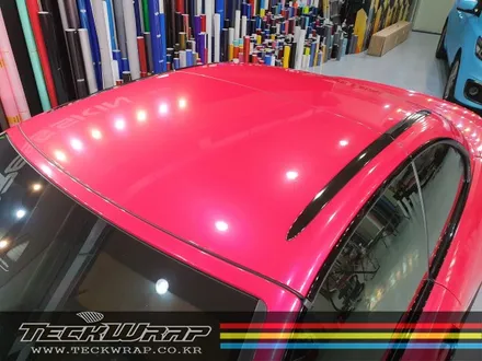 BMW M4 컨버터블 캔디핑크 핑크+레드의 화려한 조합 랩핑 / 인천 서구
