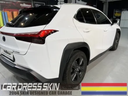 중고차 화이트랩핑 렉서스 UX250h Gloss White 랩핑 / 인천 서구