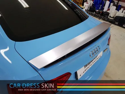 3M 스카이블루 래핑 아우디 RS5 스머프 색 전체랩핑 / 인천 서구