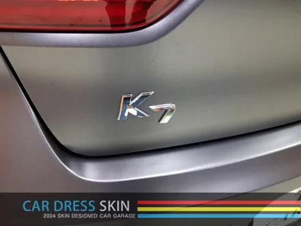 Kia K7 3M 사틴다크그레이 전체 + 실내 블랙브러쉬 랩핑 / 인천 서구