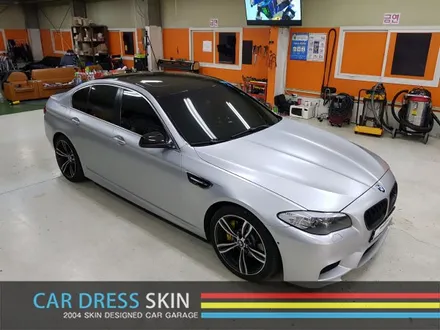 BMW F10 535i(M5) 에이버리 사틴실버메탈릭 전체래핑 / 인천 서구