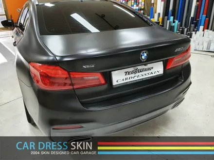 BMW 520d (G30) 사틴블랙 전체랩핑 / 인천 서구